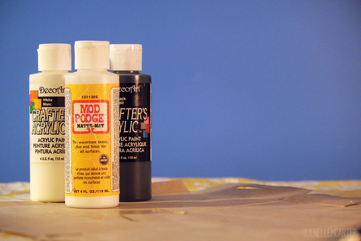 Paints and Mod Podge Paints and Mod Podge