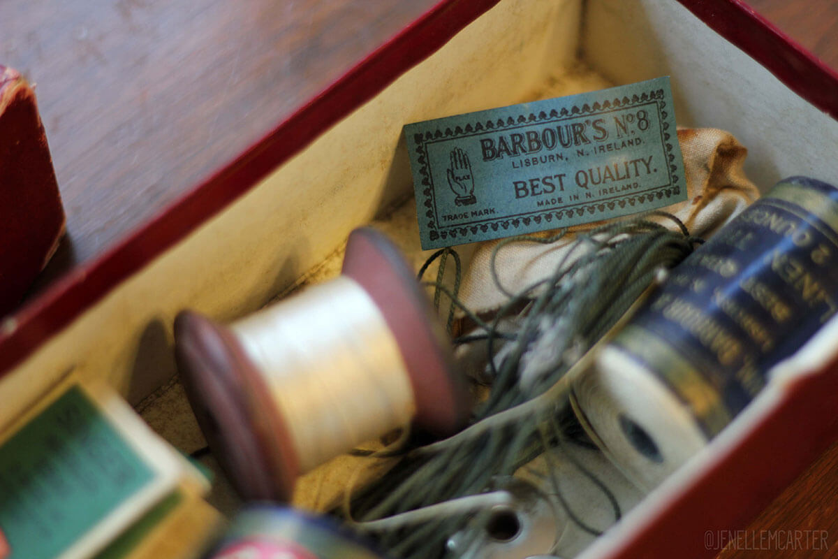 Barbour's BEST QUALITY vintage label Barbour's BEST QUALITY vintage label