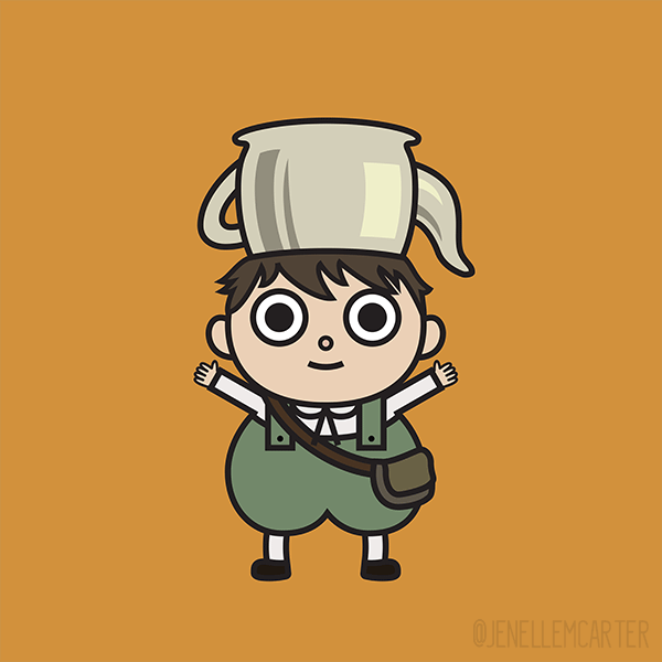 Greg from Over the Garden Wall An illustration of Greg from Over the Garden Wall