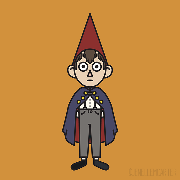 Wirt from Over the Garden Wall An illustration of Wirt from Over the Garden Wall