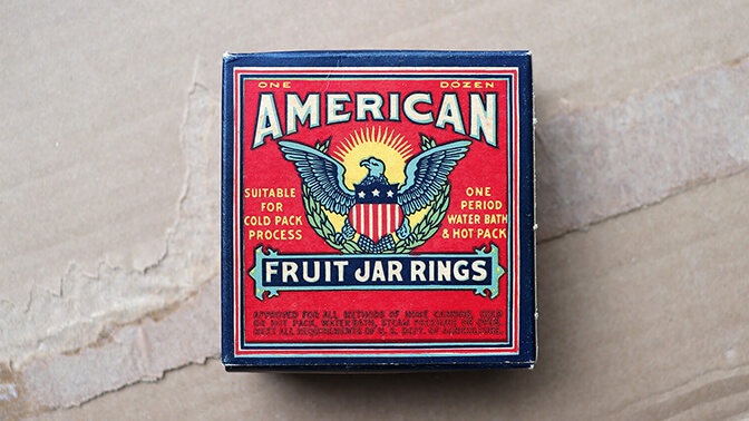 American Fruit Jar Rings