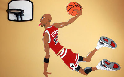 Michael Jordan Mural