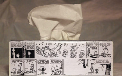 Calvin and Hobbes Tissue Box