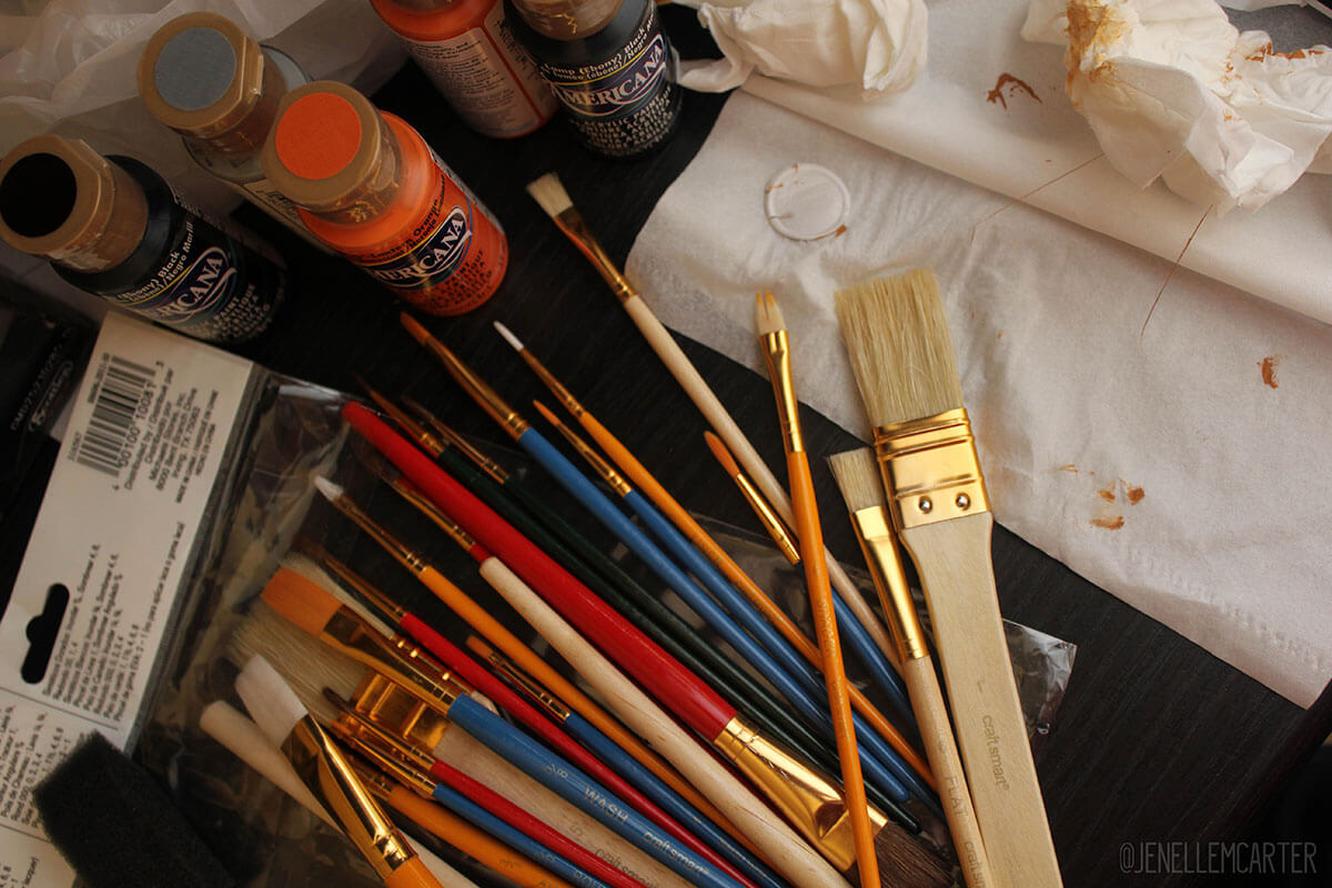 Painting supplies