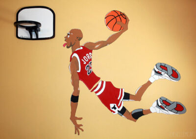 Michael Jordan Mural