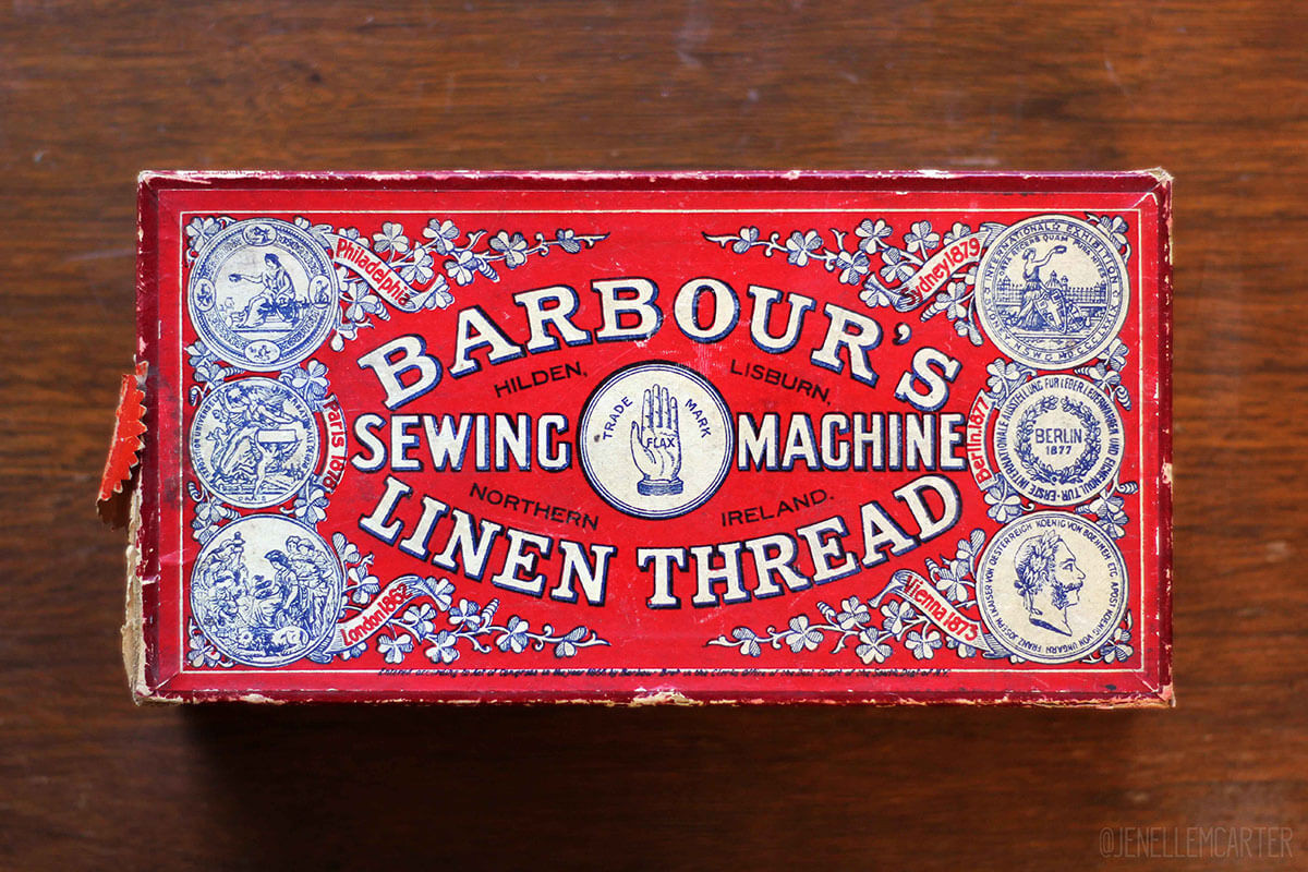 Barbour's Linen Thread Box