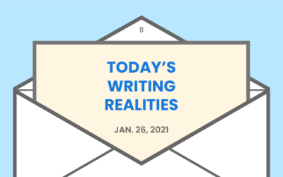 Today’s writing realities